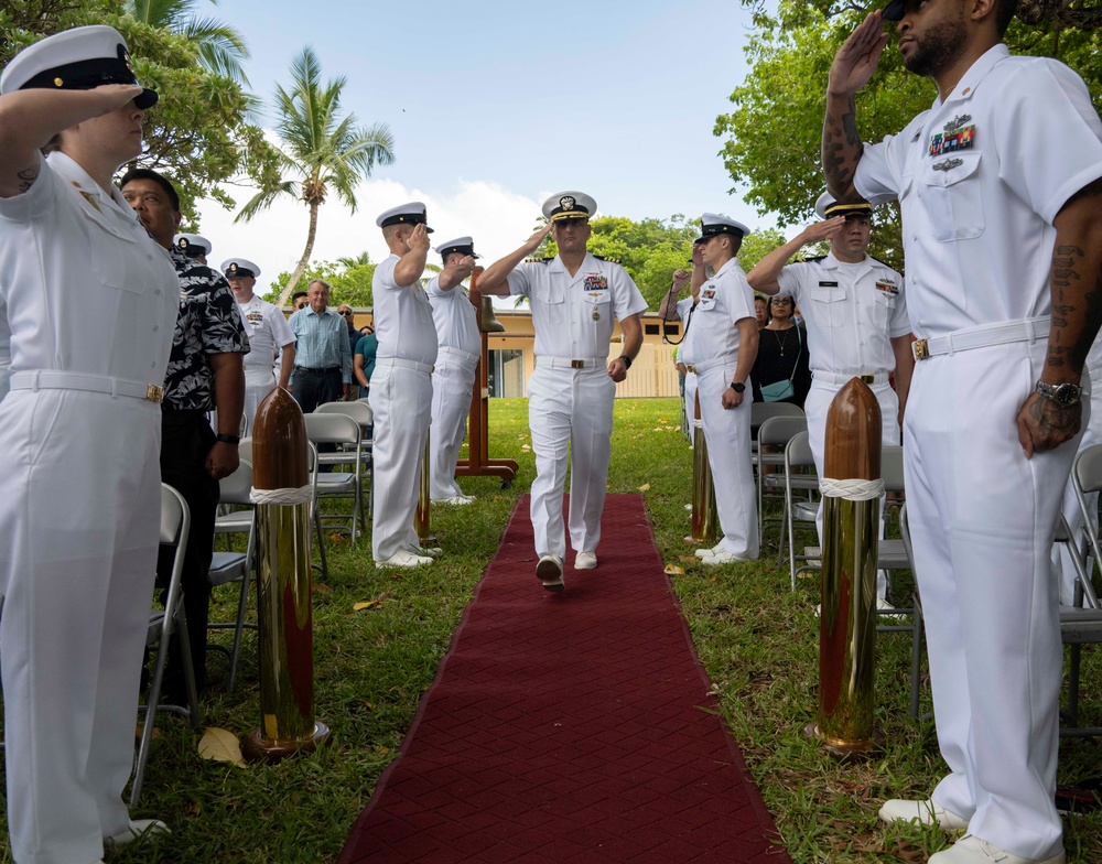 NSF Diego Garcia Change of Command 2024