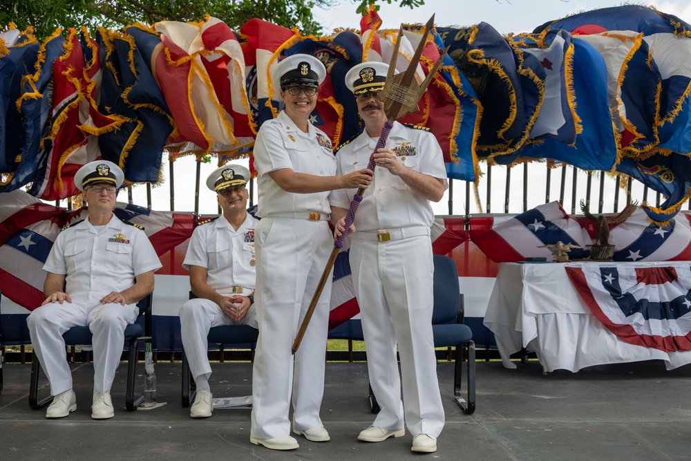 NSF Diego Garcia Change of Command 2024