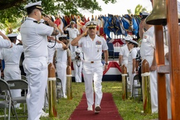 NSF Diego Garcia Change of Command 2024