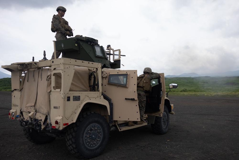 4th Marines Execute a Platoon Defense and Mobile Defense During Fuji Viper 24.3     