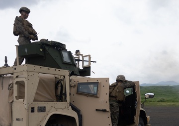 4th Marines Execute a Platoon Defense and Mobile Defense During Fuji Viper 24.3     