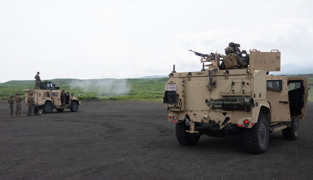 4th Marines Execute a Platoon Defense and Mobile Defense During Fuji Viper 24.3