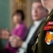 Brig. Gen. Daniel Cederman speaks at the James Madison University graduation in Florence