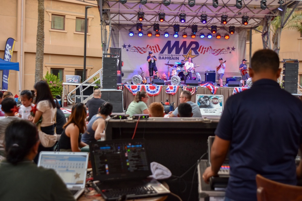 Superunknown Performs Independence Day Concert Aboard NSA Bahrain