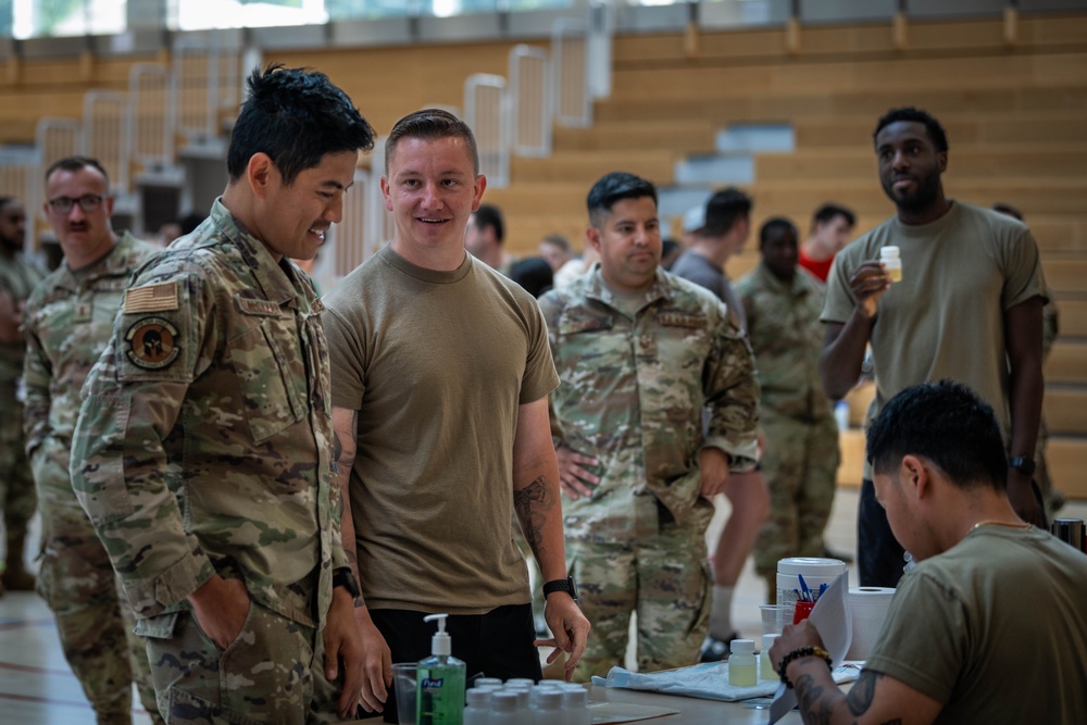 52nd Fighter Wing conducts mass random urinalysis testing to enforce drug-free Spangdahlem AB community