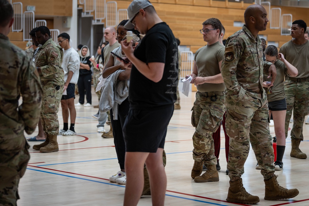 52nd Fighter Wing conducts mass random urinalysis testing to enforce drug-free Spangdahlem AB community