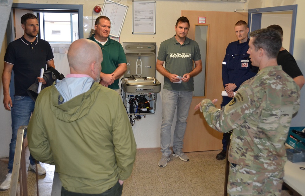 USAG Rheinland-Pfalz commander shares heartfelt farewell with employees