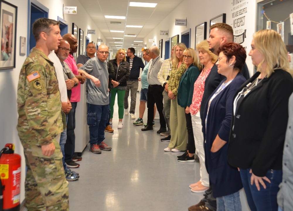 USAG Rheinland-Pfalz commander shares heartfelt farewell with employees