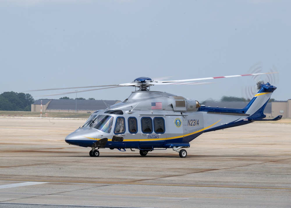 AW139 helicopter arrives at Joint Base Andrews