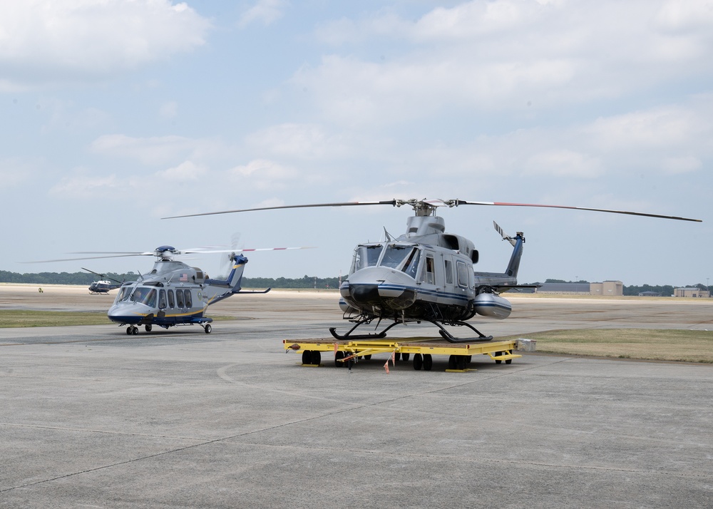 AW139 helicopter arrives at Joint Base Andrews