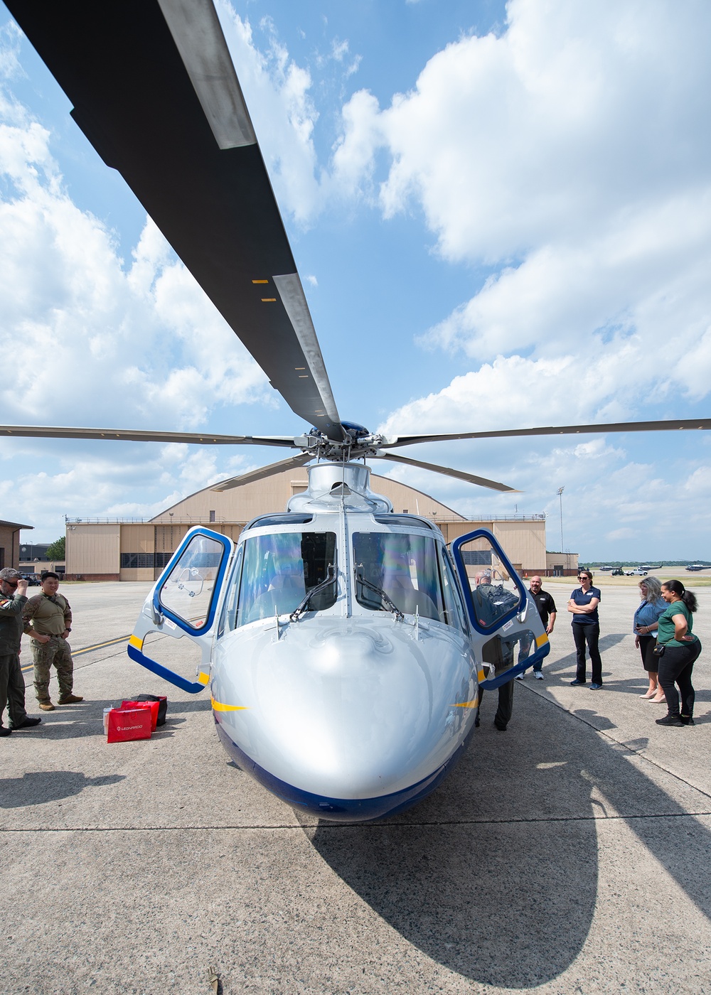 AW139 helicopter arrives at Joint Base Andrews