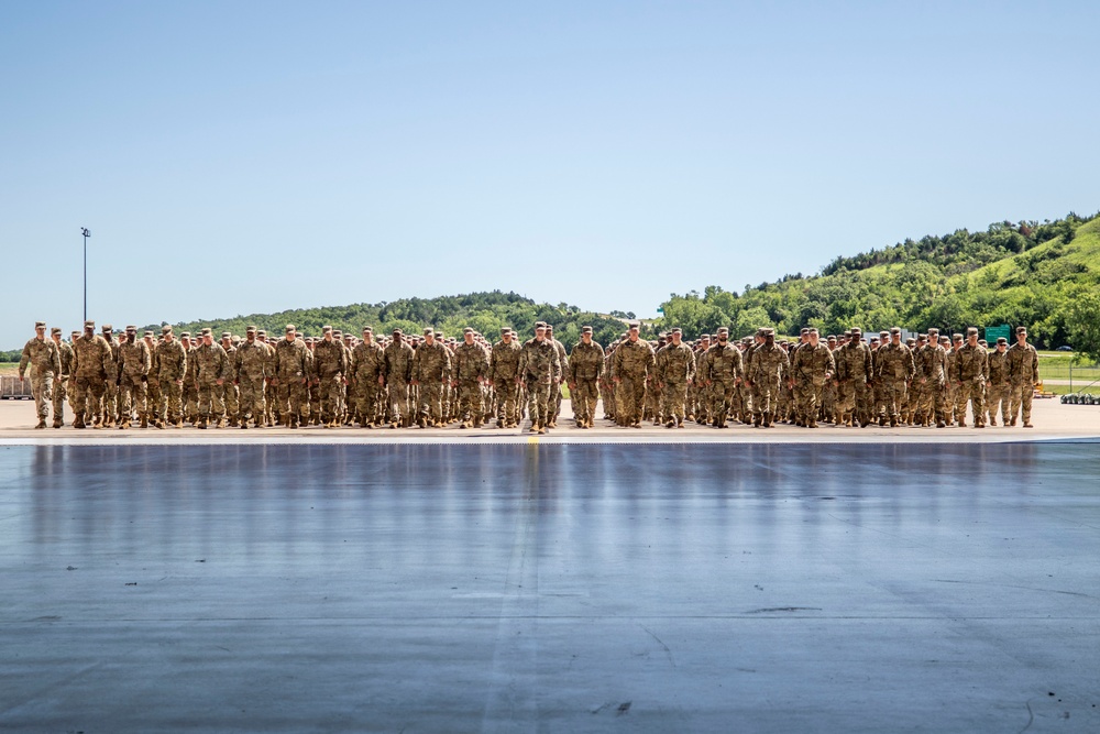 Combat Aviation Brigade Redeployment