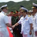 USS BLUE RIDGE VISITS CAM RANH, VIETNAM