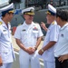 USS BLUE RIDGE VISITS CAM RANH, VIETNAM