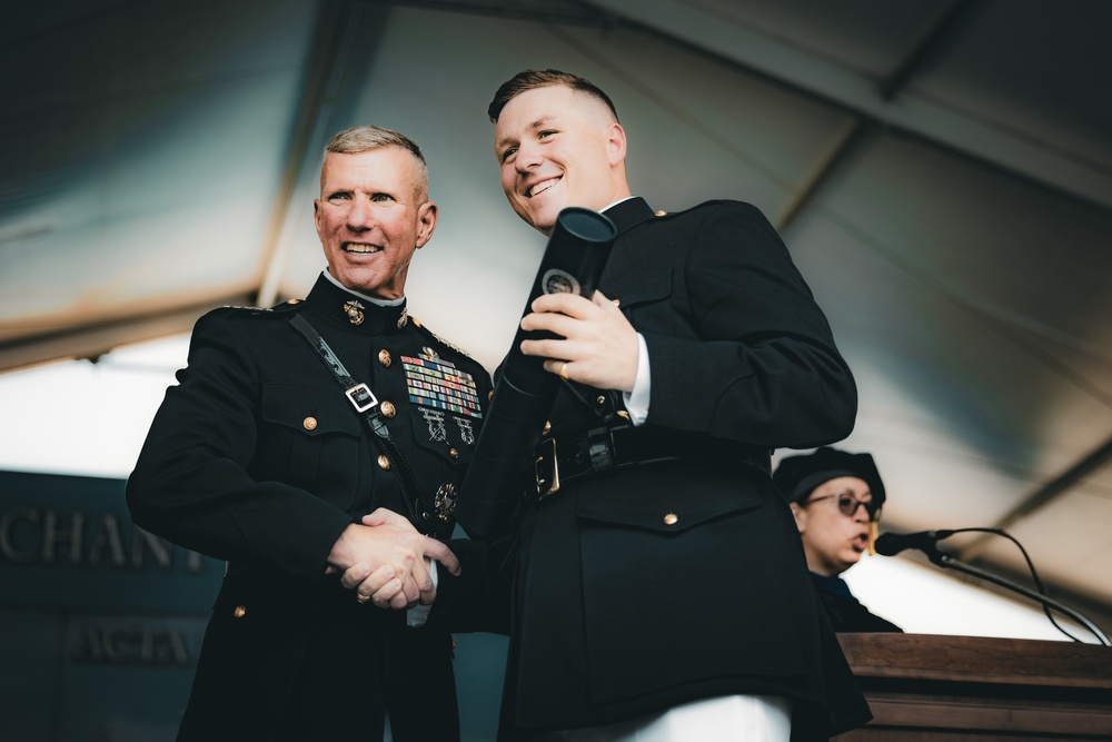 Commandant, Gen. Smith, Attends Merchant Marine Academy Commencement Ceremony