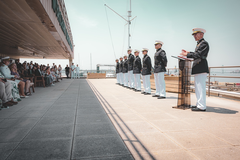 Commandant, Gen. Smith, Attends Merchant Marine Academy Commencement Ceremony