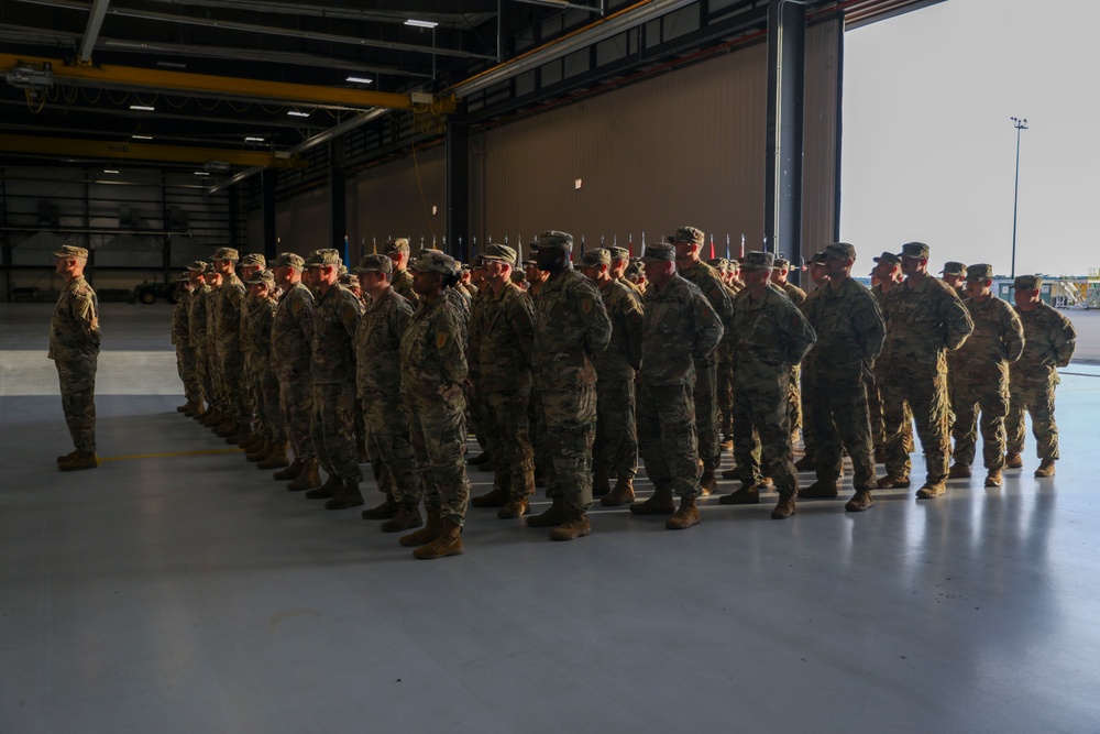 Combat Aviation Brigade Redeployment