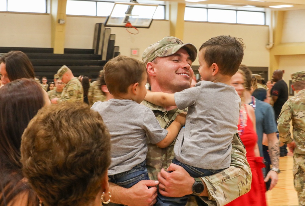 HHB, 31st Returns from CENTCOM Deployment