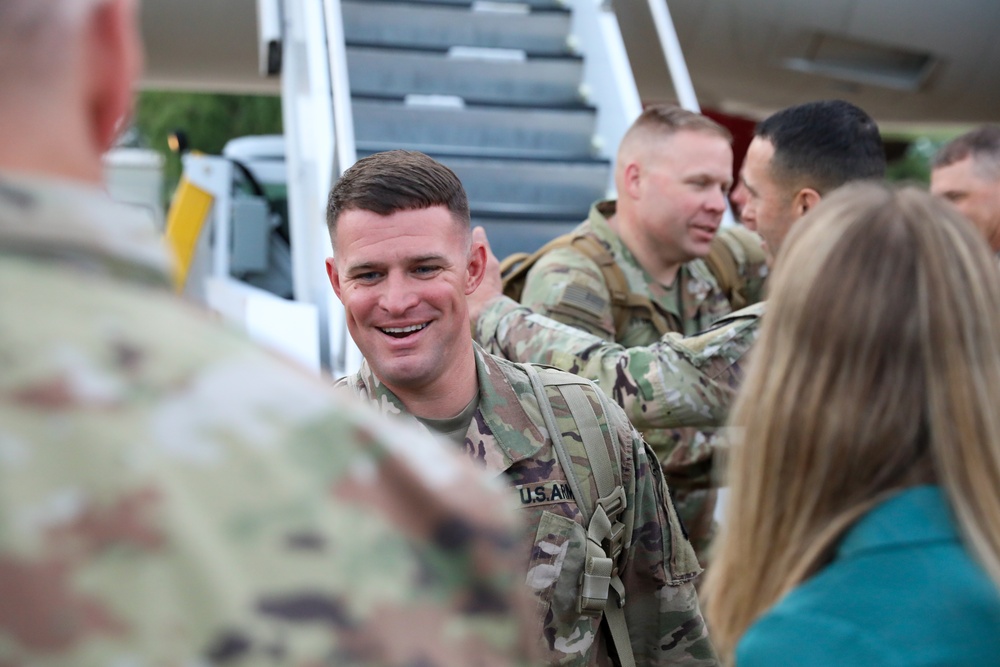 HHB, 31st Returns from CENTCOM Deployment