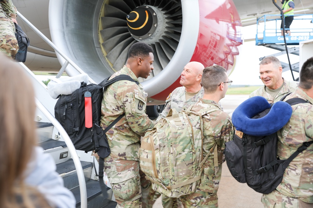 HHB, 31st Returns from CENTCOM Deployment