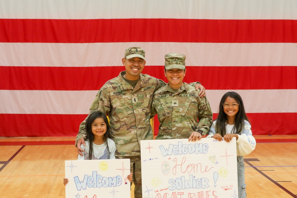 HHB, 31st Returns from CENTCOM Deployment