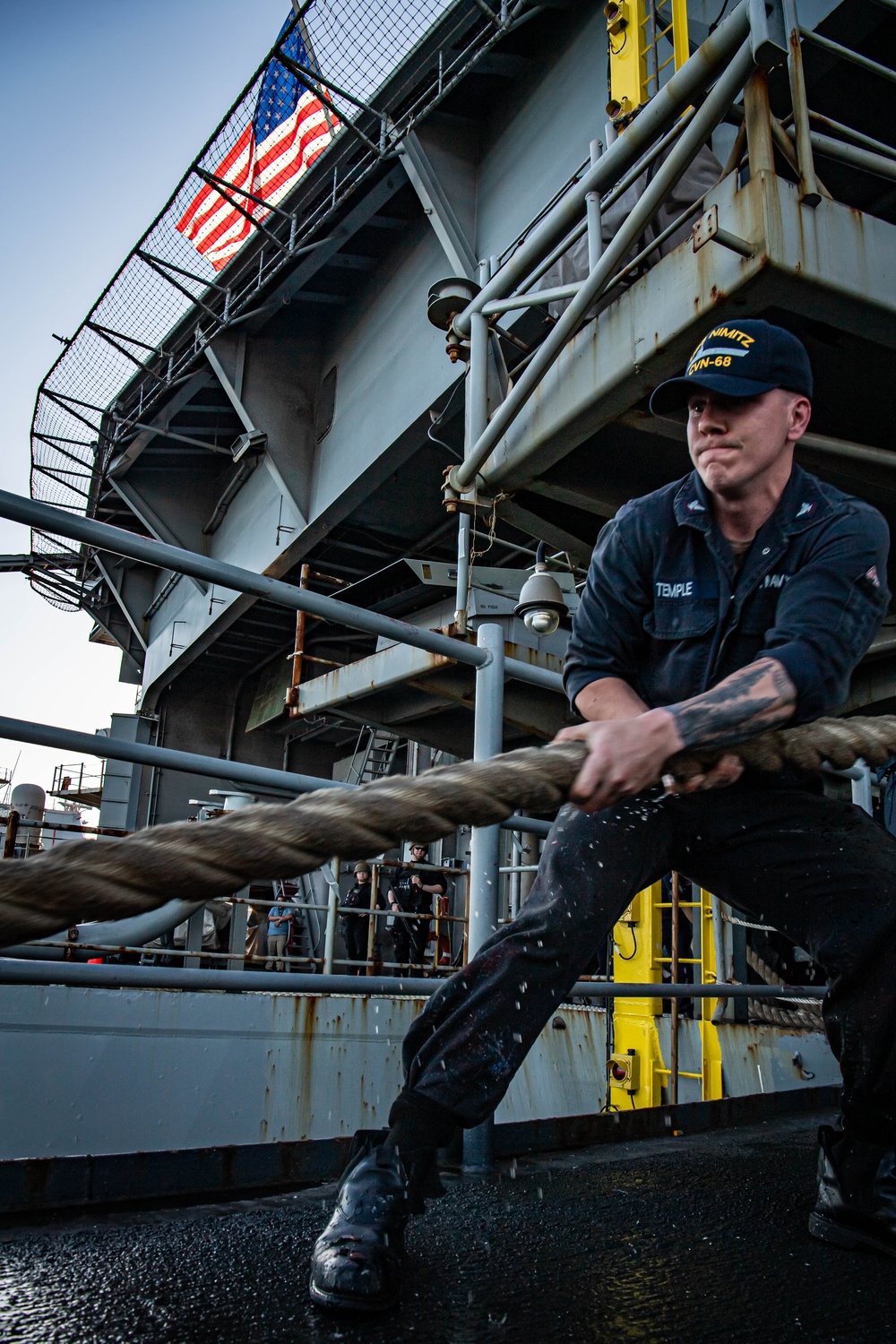 Sailors Heave The Line