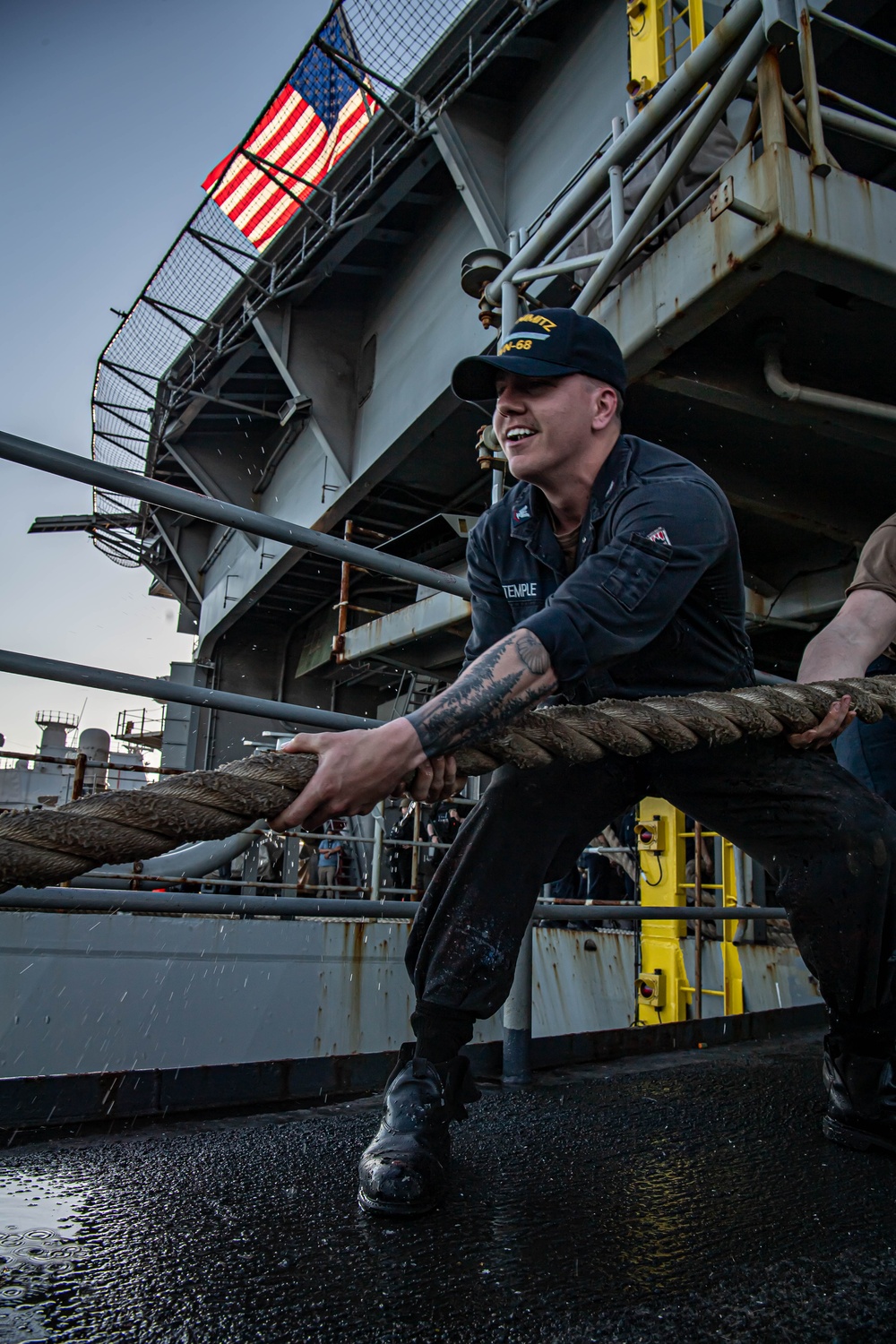 Sailors Heave The Line