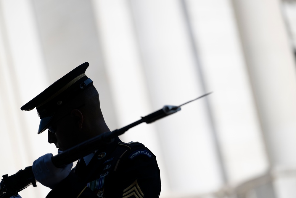 Changing of the Guard at the Tomb of the Unknown Soldier