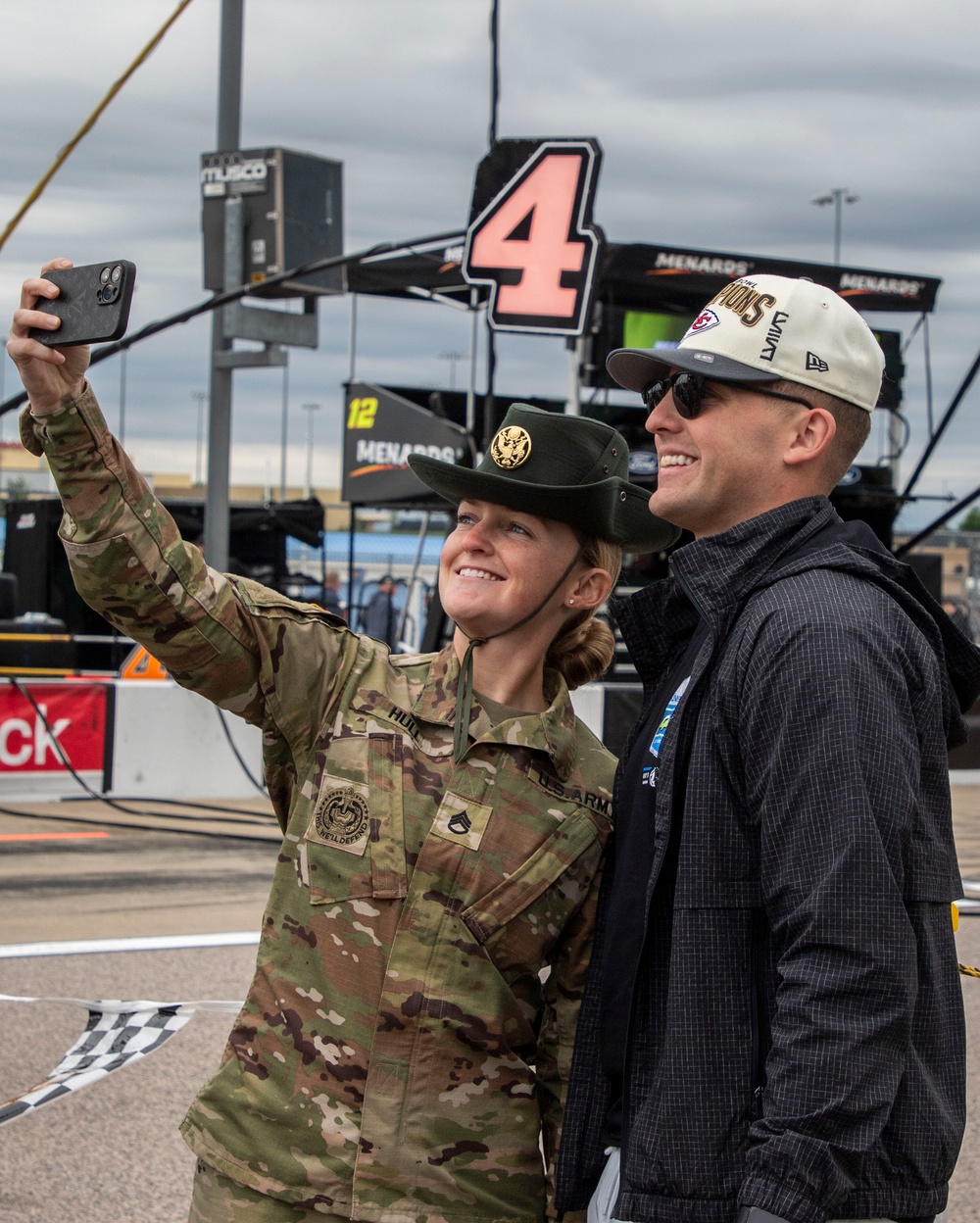 DVIDS - Images - NASCAR Reenlistment Ceremony [Image 1 of 8]