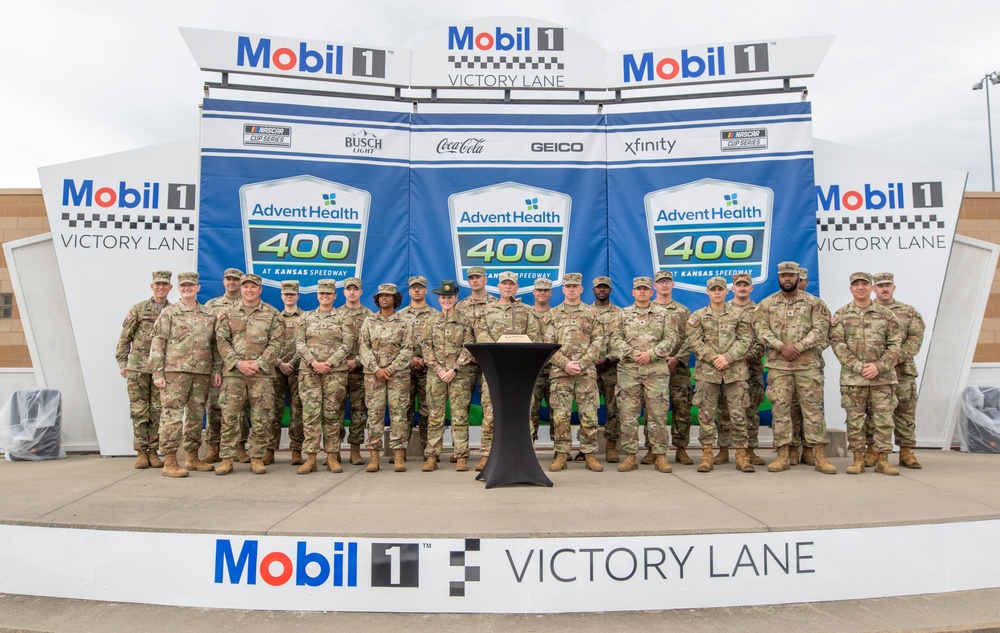 NASCAR Reenlistment Ceremony