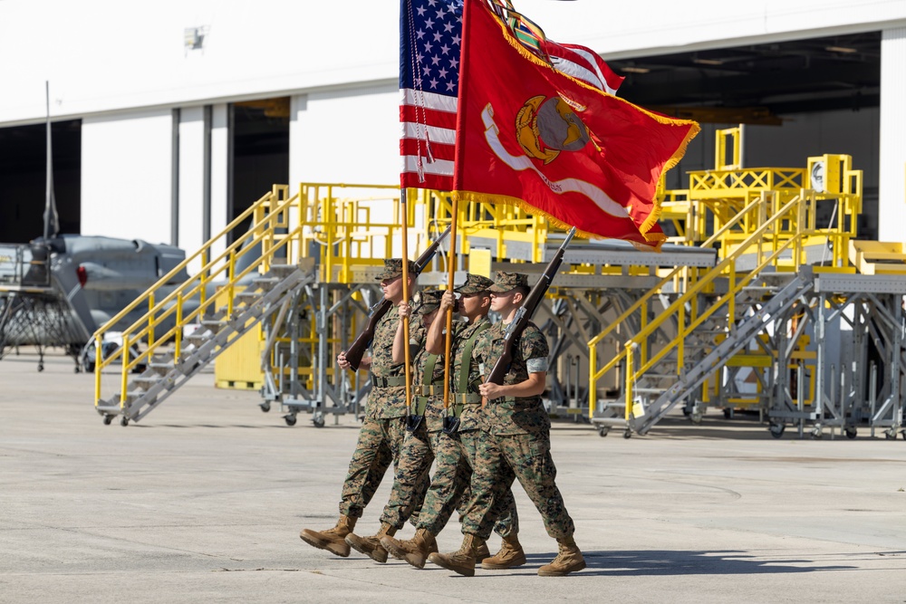 Marine Aviation Logistics Squadron (MALS) 26 change of command ceremony