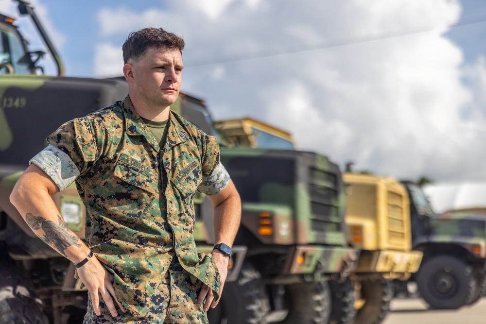 Sgt. Caleb Cissell; 2nd Marine Logistics Group Warrior of the Week