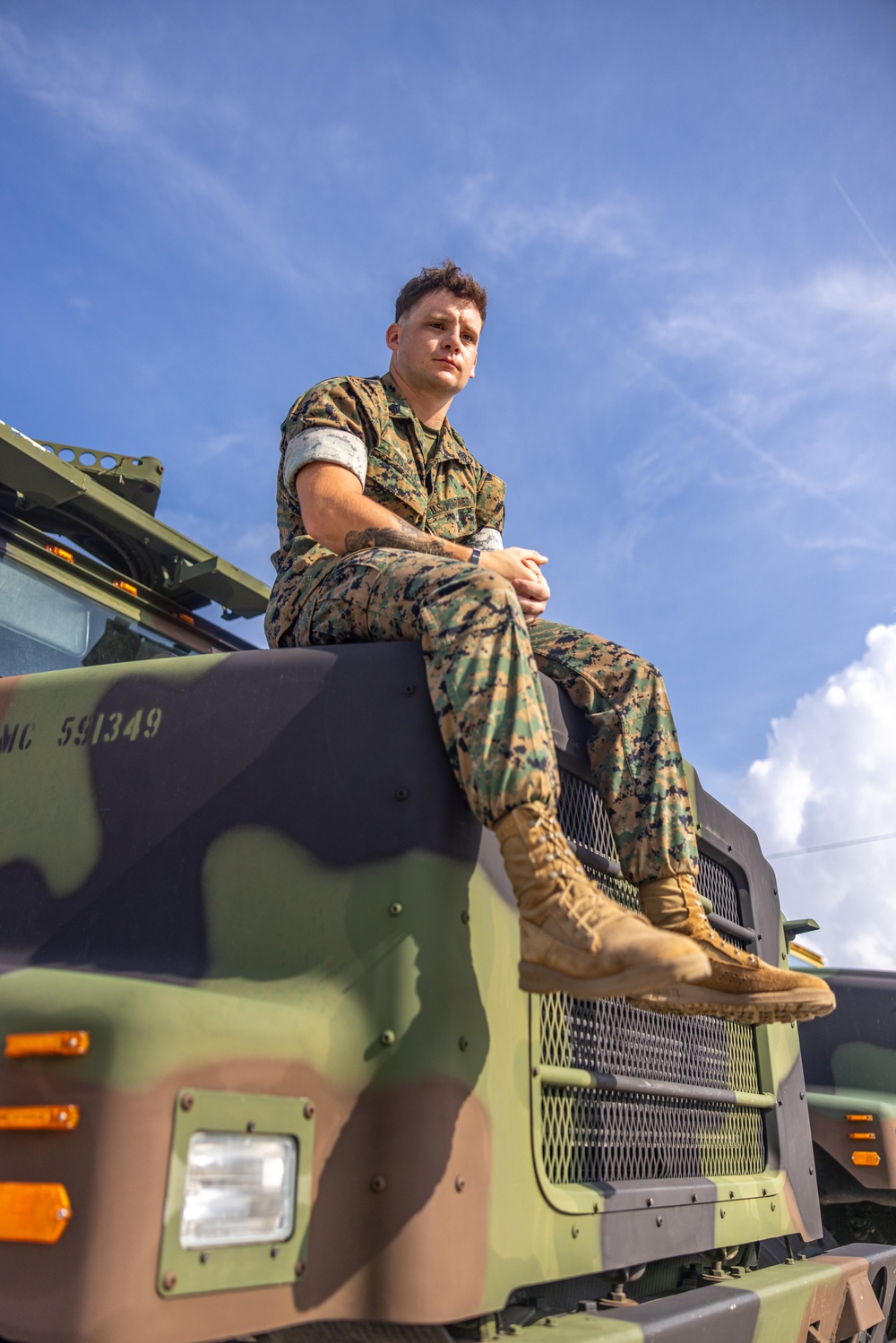 Sgt. Caleb Cissell; 2nd Marine Logistics Group Warrior of the Week