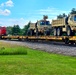 Fort McCoy supports second major rail movement in 2024 with return of Wisconsin National Guard equipment, vehicles