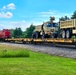 Fort McCoy supports second major rail movement in 2024 with return of Wisconsin National Guard equipment, vehicles