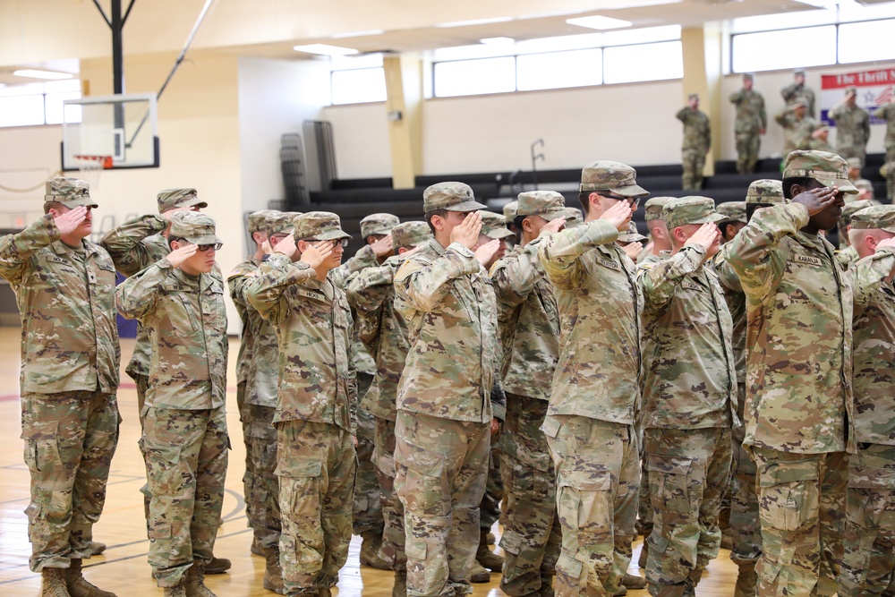 C/5-5 Deployment Ceremony