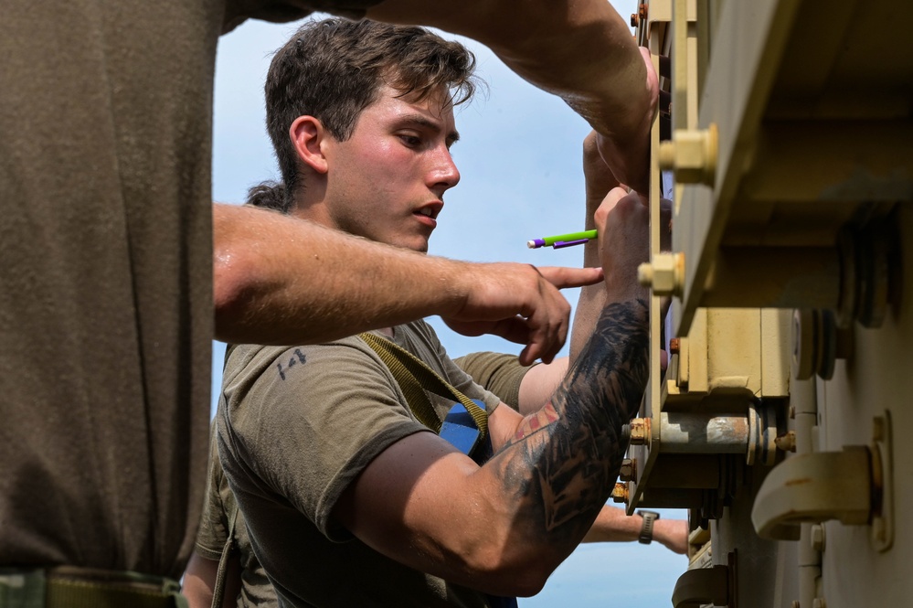 Airmen participate in IFAM training