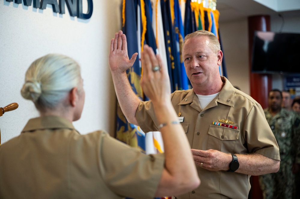 Navy Recruiting Command Chief Of Staff Frocking Ceremony