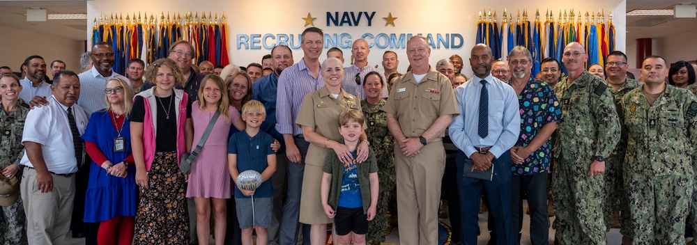 Navy Recruiting Command Chief Of Staff Frocking Ceremony