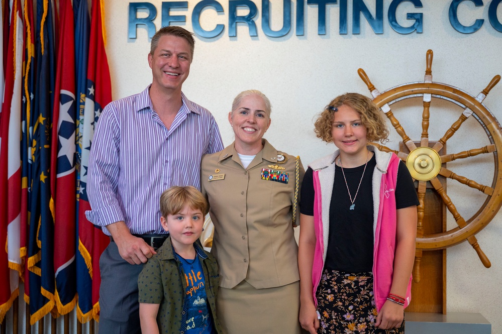 Navy Recruiting Command Chief Of Staff Frocking Ceremony