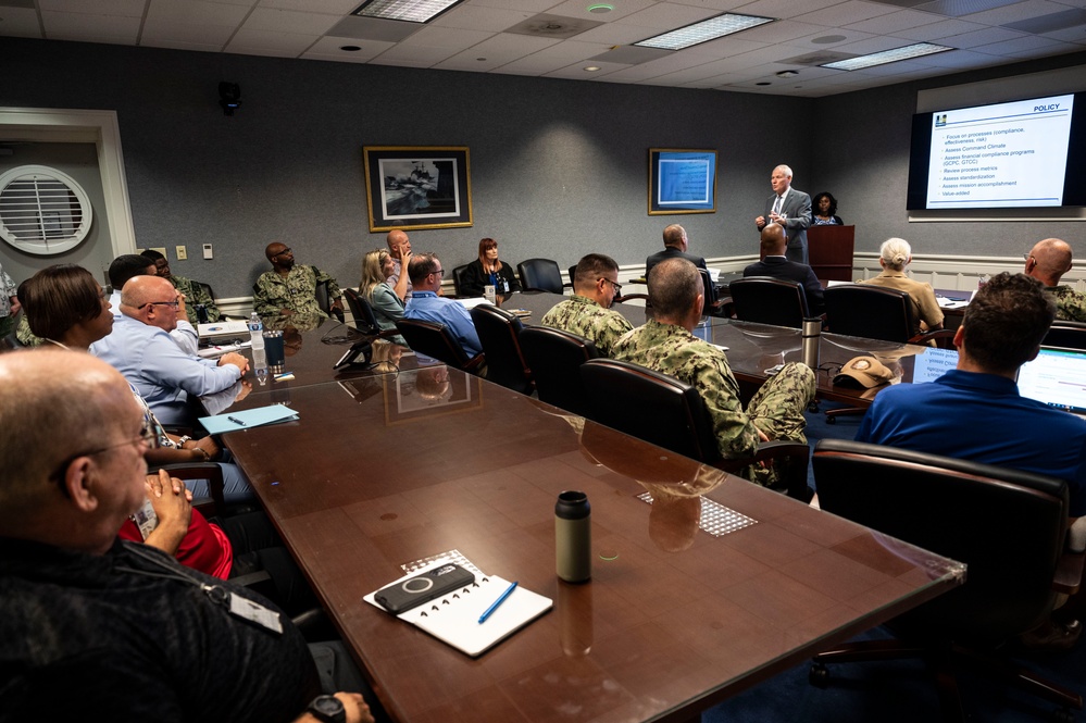 NETC Inspection Group Meets with CNRC Staff