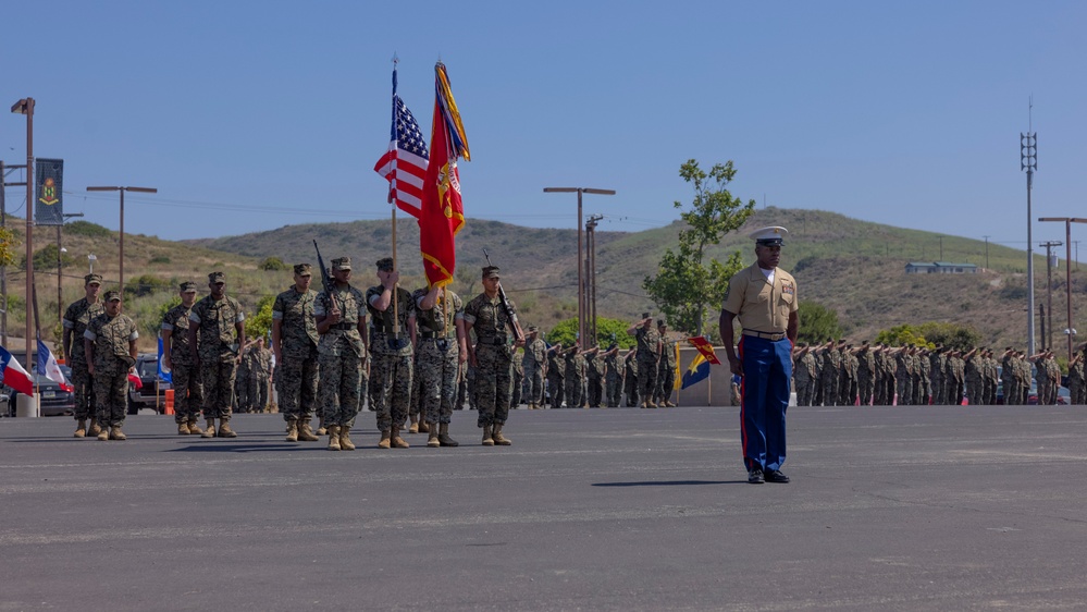 2nd Bn., 4th Marines holds relief, appointment ceremony