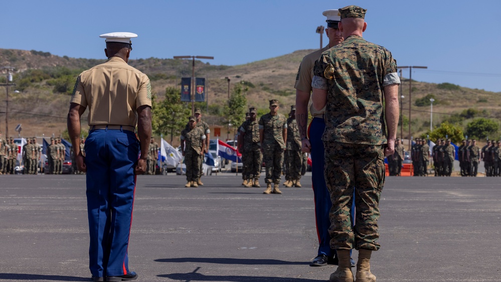 2nd Bn., 4th Marines holds relief, appointment ceremony