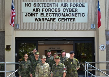 16th Air Force hosts Finland’s inaugural visit enhancing cyber defense