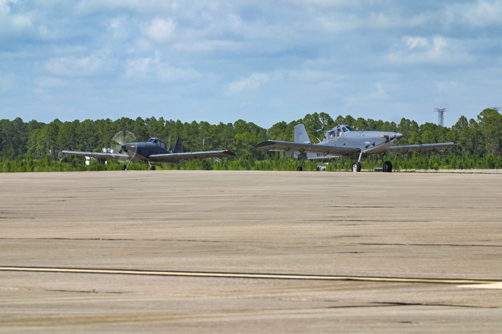 AFSOC Receives Two AT-802U Trainer Aircraft