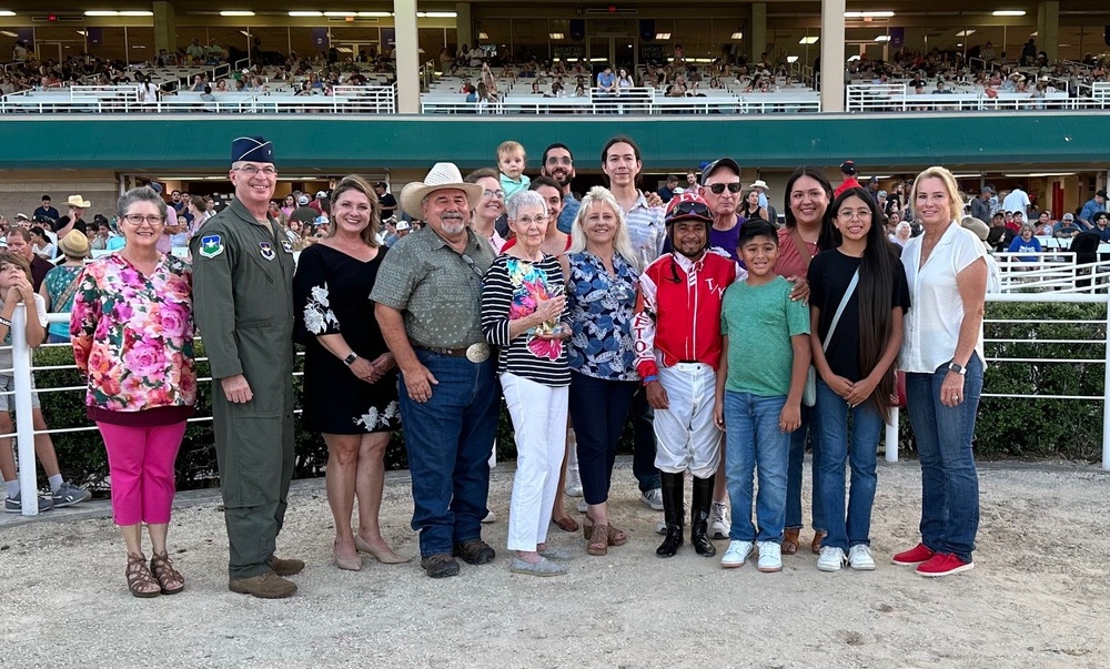 Quarter Horse Races honoring the memorial of Colonel Gary Baber