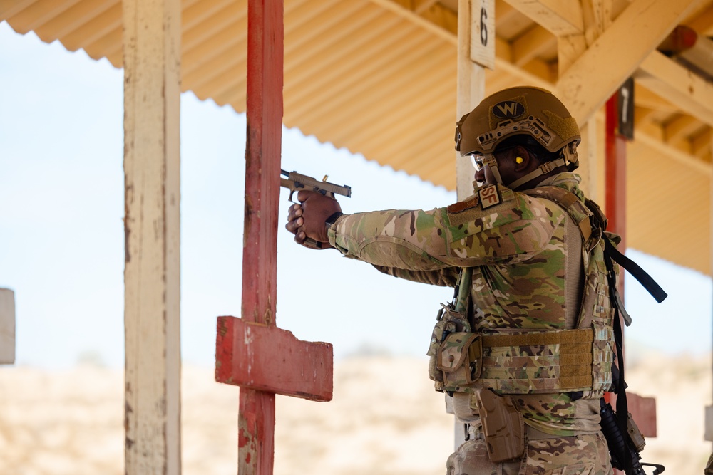 412th Security Forces Squadron competes in Advanced Combat Skills Test