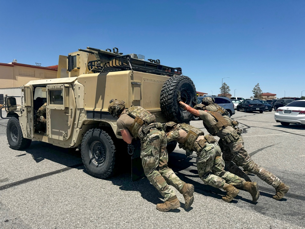 412th Security Forces Squadron competes in Advanced Combat Skills Test