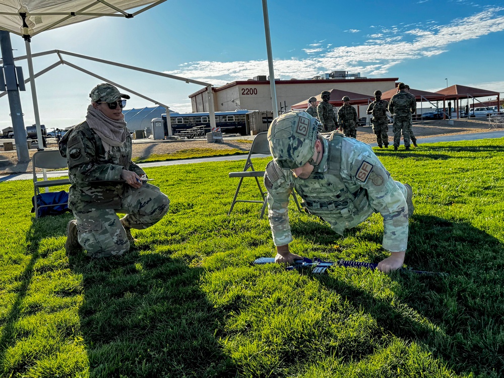 412th Security Forces Squadron competes in Advanced Combat Skills Test