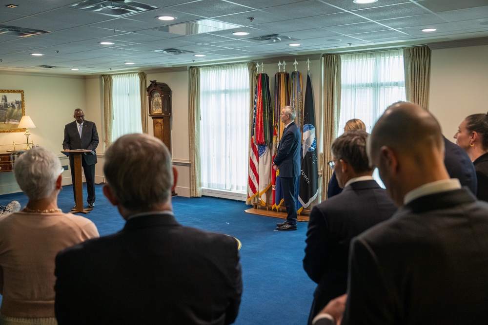 Secretary Austin hosts NATO SecGen